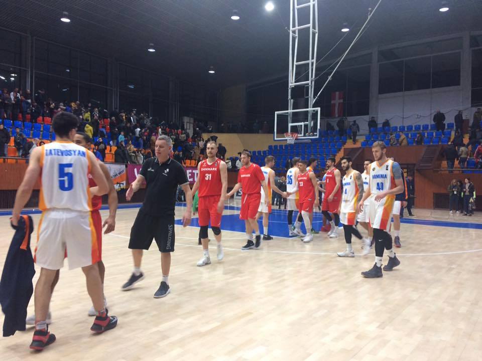 أرمينيا تتعثر أمام الدانمارك بعد التمديد.. في الطريق إلى بطولة أوروبا لكرة السلة 2021