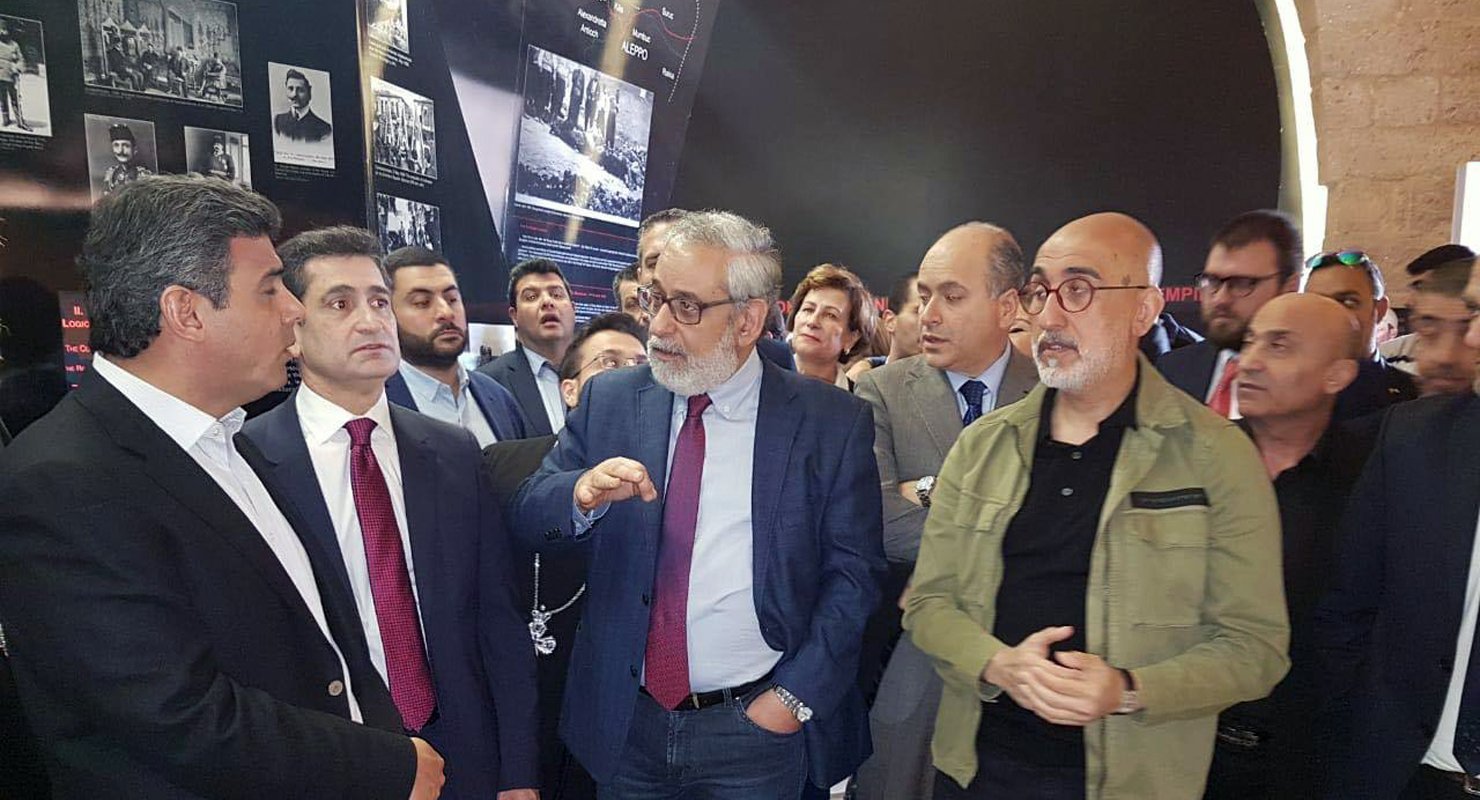 الوزير قيومجيان يزور ميتم ومتحف أيتام الإبادة الأرمنية (أرام بيزيكيان) في جبيل: “أنحني باحترام أمام تضحيات أجدادي”