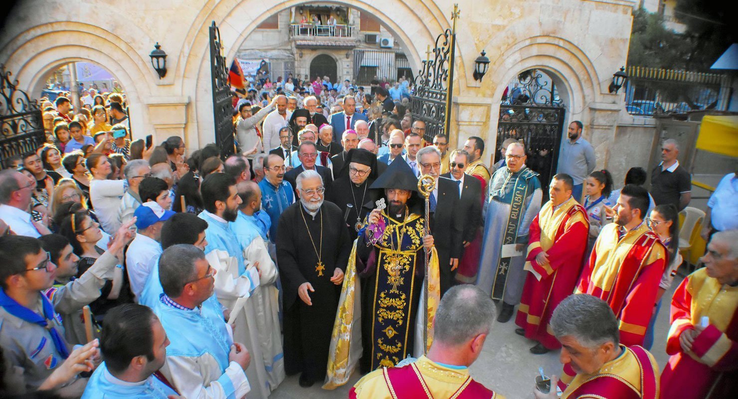 مطران الأرمن الأرثوذكس المنتخب يصل الى حلب