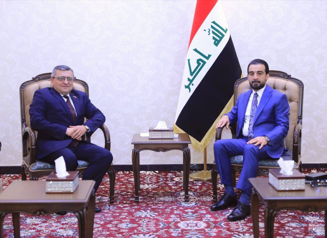 سفير أرمينيا في العراق يلتقي رئيس مجلس النواب العراقي