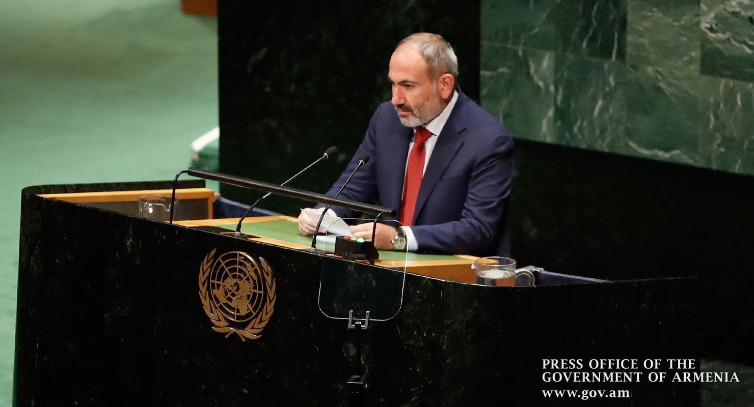 رئيس وزراء أرمينيا من منبر الأمم المتحدة يؤكد أن تركيا مازالت تشكل تهديداً جدياً على أمن الشعب الأرمني