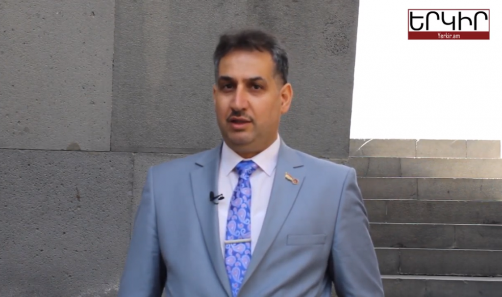 الباحث العراقي العقيلي يؤكد أن قضية حق تقرير المصير في أرتساخ لاتقبل الجدل الباحث العراقي العقيلي يؤكد أن قضية حق تقرير المصير في أرتساخ لاتقبل الجدل