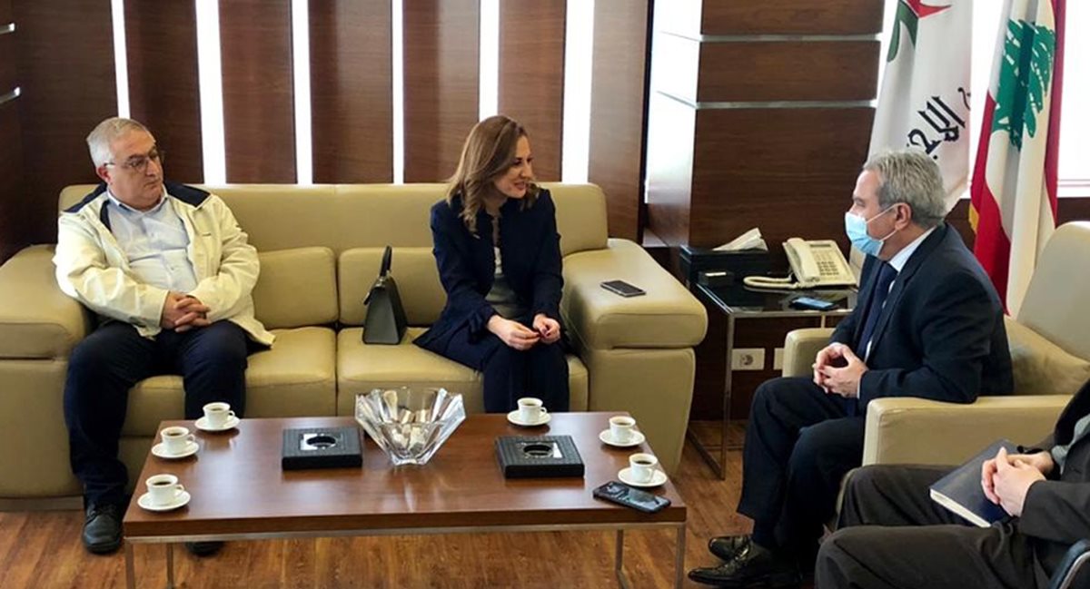 زيارة الوزيرة اوهانيان ووفد “خلية ادارة ازمة الكورونا” الى مشرفية