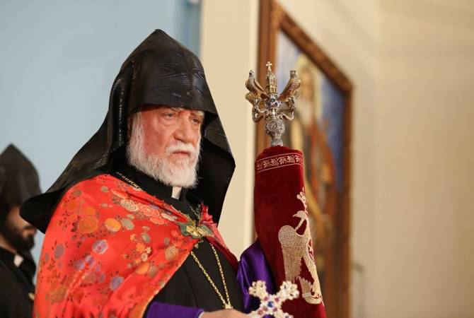 قداسة كاثوليكوس بيت كيليكيا الكبير آرام الأول يوجّه رسالة بيوم ذكرى الإبادة الأرمنية