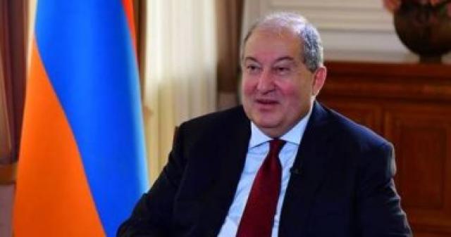 رئيس أرمينيا يهنئ السيسي بمناسبة ذكرى ثورة 23 يوليو رئيس أرمينيا يهنئ السيسي بمناسبة ذكرى ثورة 23 يوليو
